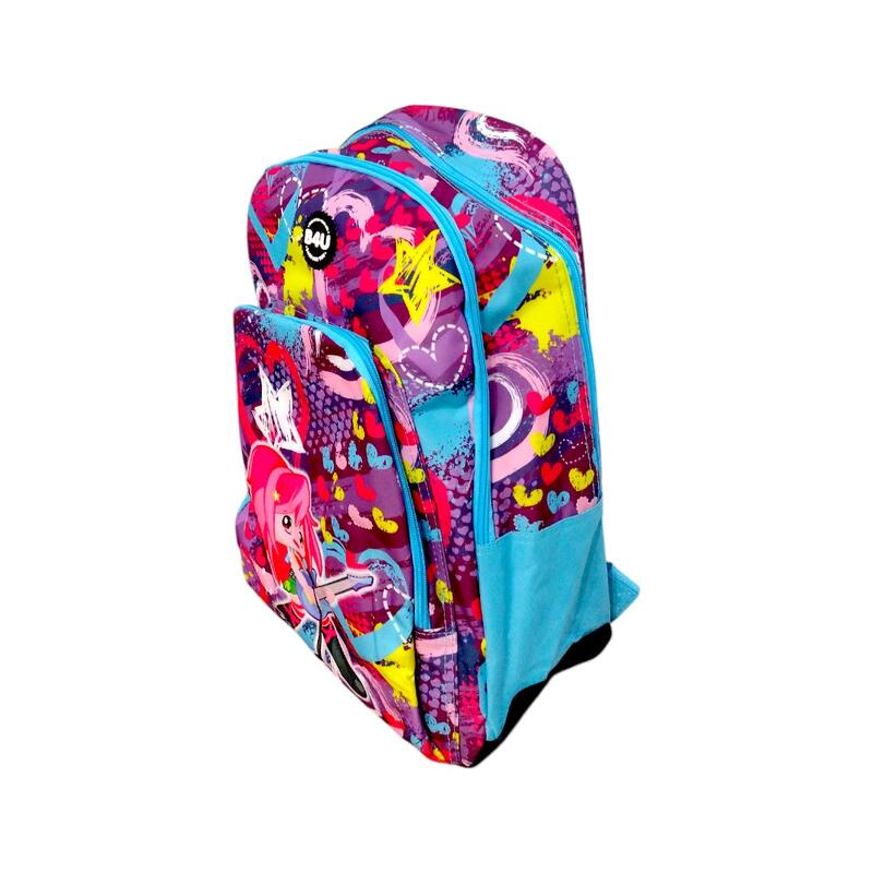 Rucsac ergonomic cu trei compartimente, rezistent la stropi de ploaie, Rock