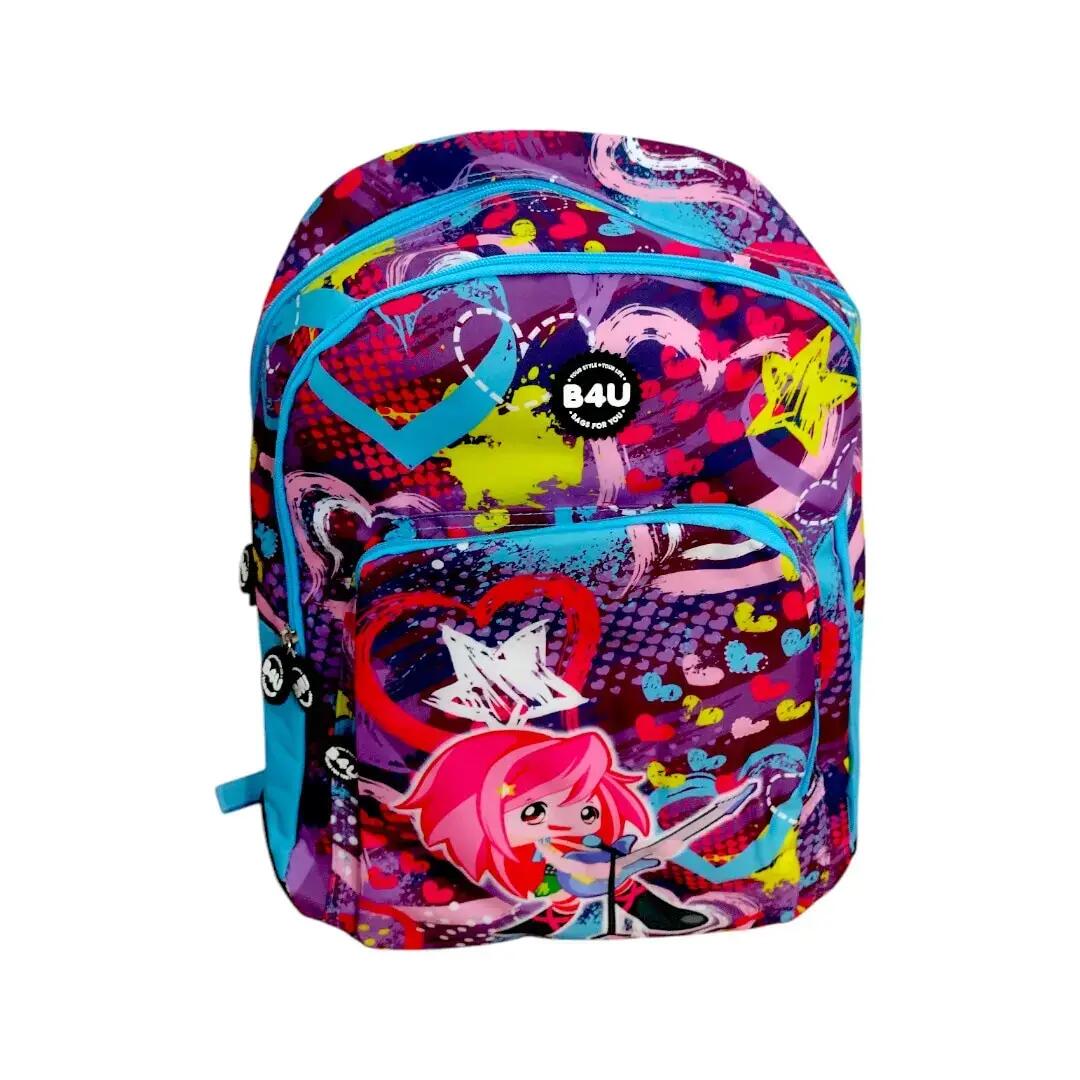 Rucsac ergonomic cu trei compartimente, rezistent la stropi de ploaie, Rock 2/6