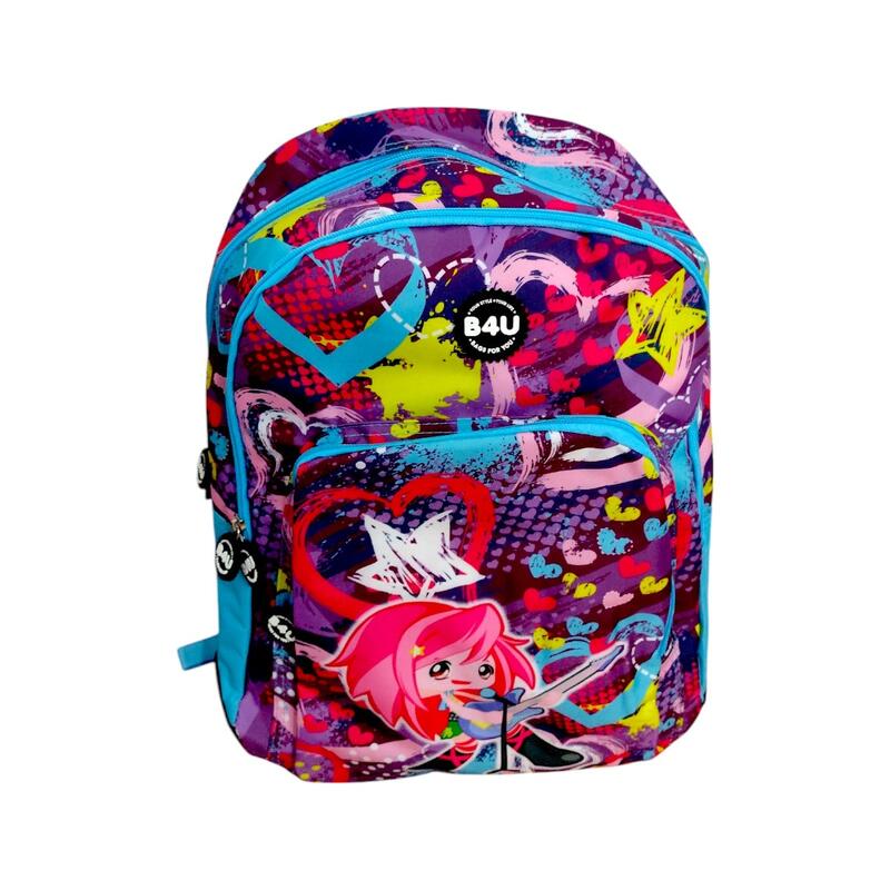 Rucsac ergonomic cu trei compartimente, rezistent la stropi de ploaie, Rock