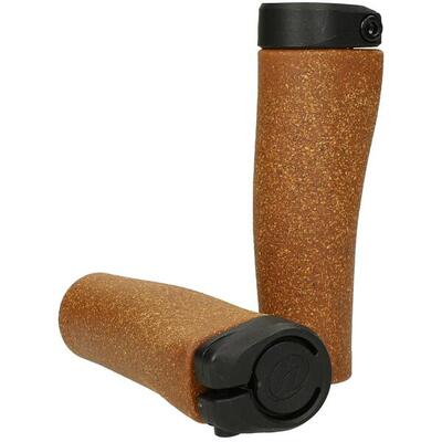 Herrmans clik original kurk dd37 fiets handvatten 130 90mm bruin