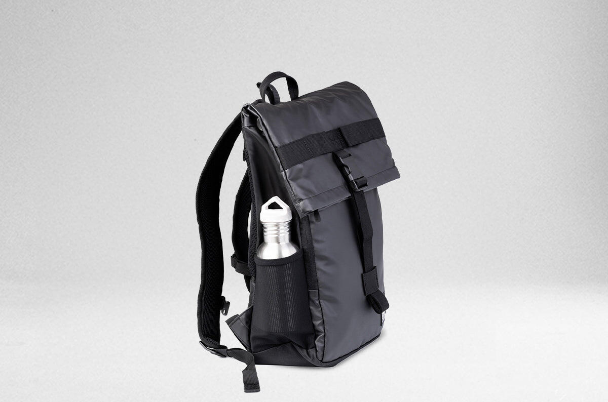 City Bag Original – Zaino con Volume Regolabile – Nero/Camo 3/7