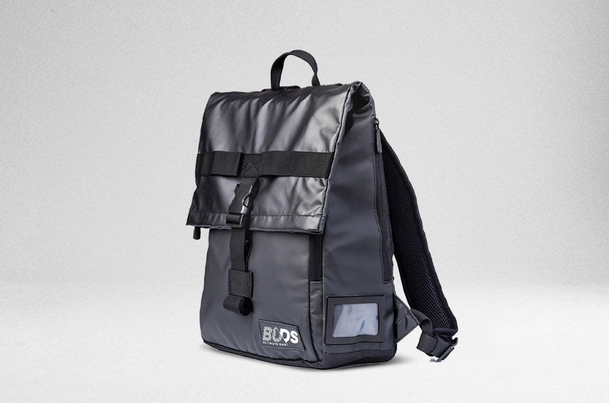 City Bag Original – Zaino con Volume Regolabile – Nero/Camo 2/7