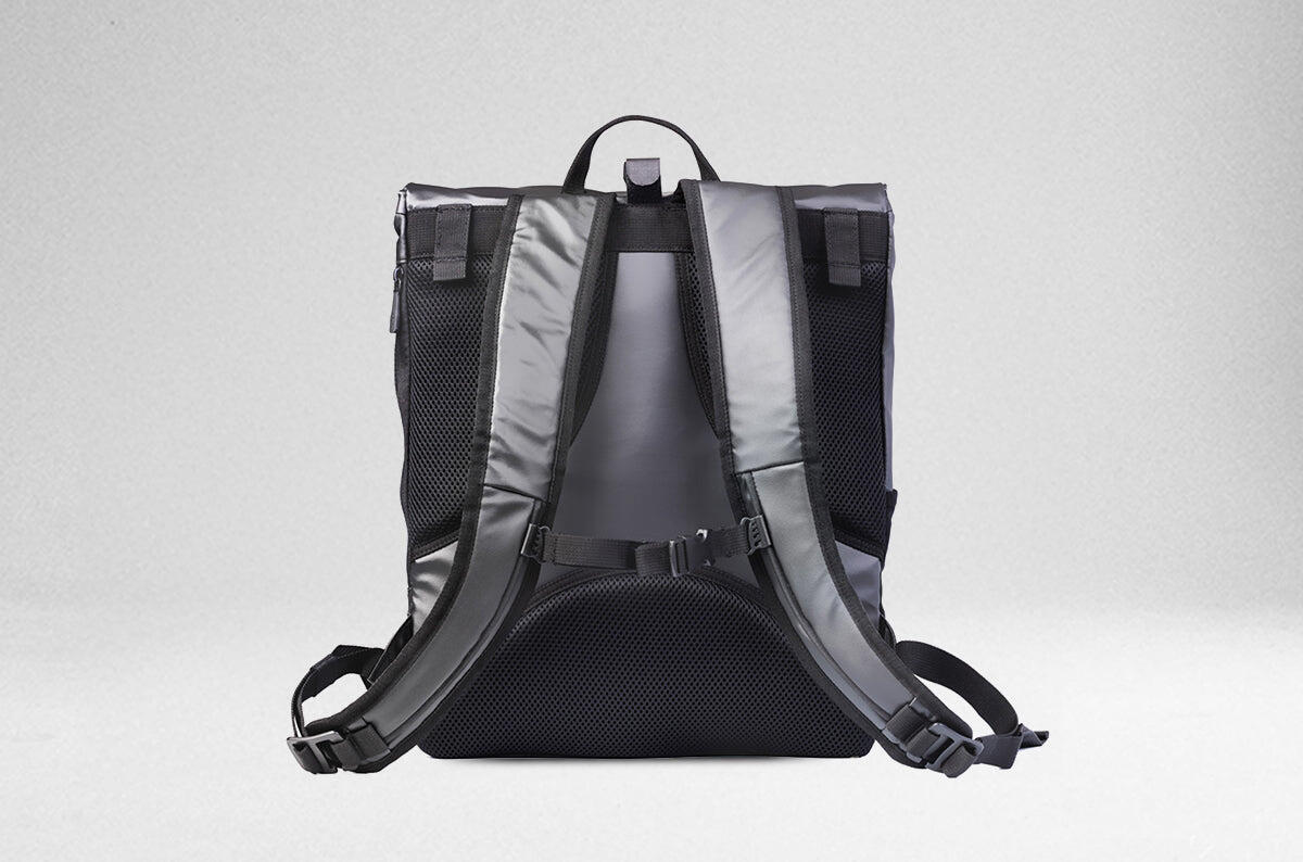 City Bag Original – Zaino con Volume Regolabile – Nero/Camo 4/7
