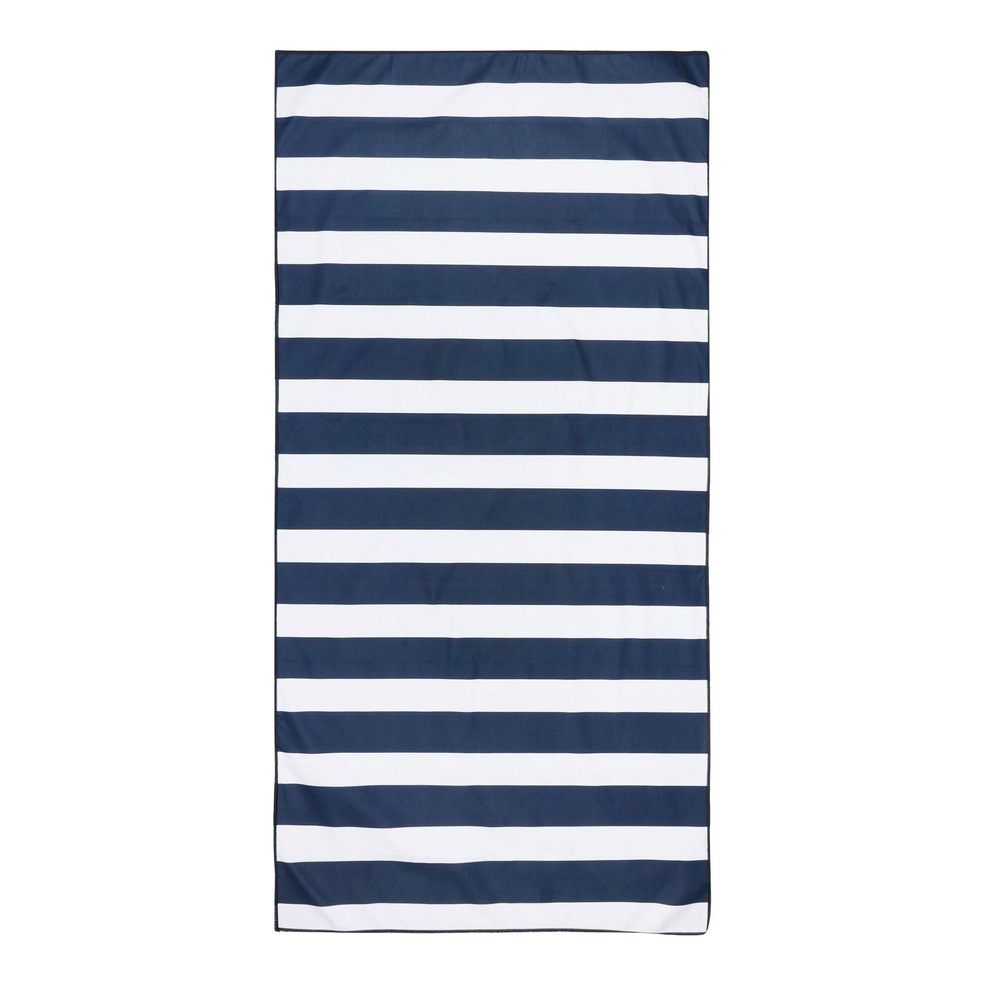 Regatta Striped Microfibre Beach Towel