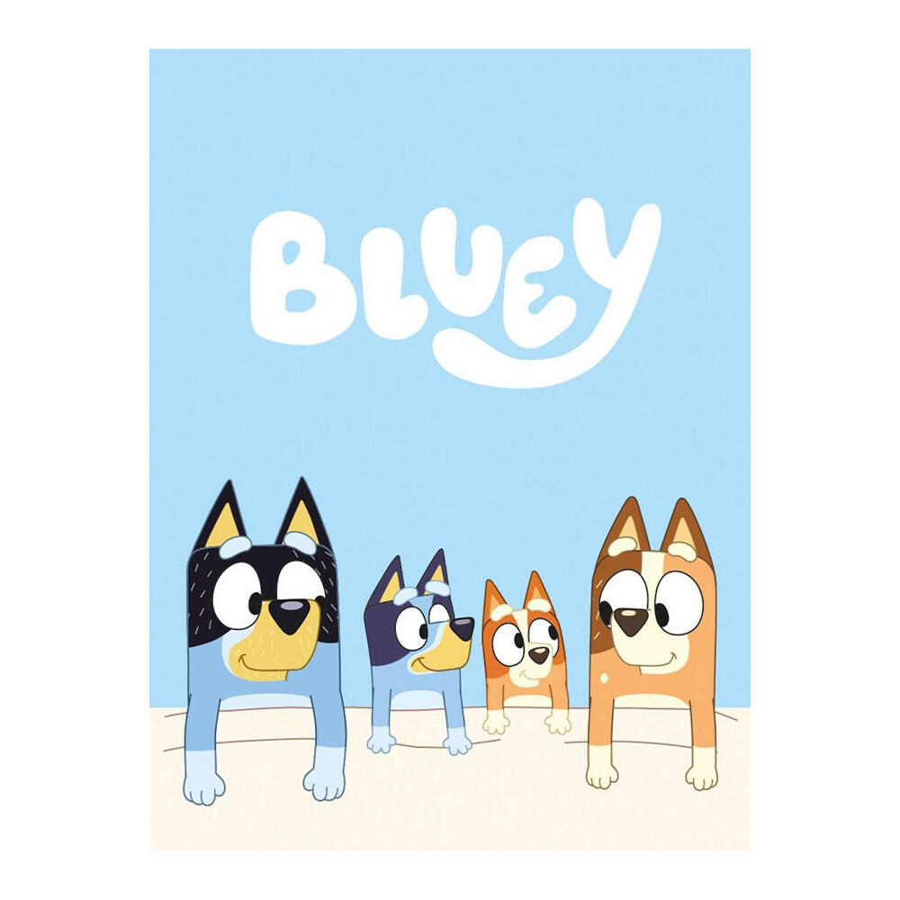 Bluey Cotton Beach Towel