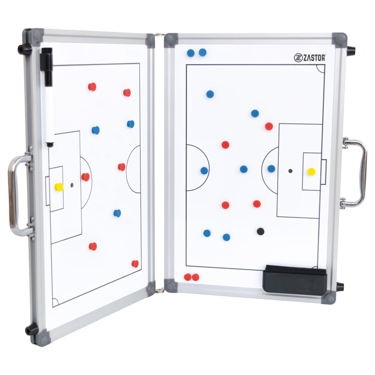 Pizarra Magnética Plegable Fútbol Zastor PLEG 45x60cm 1/7