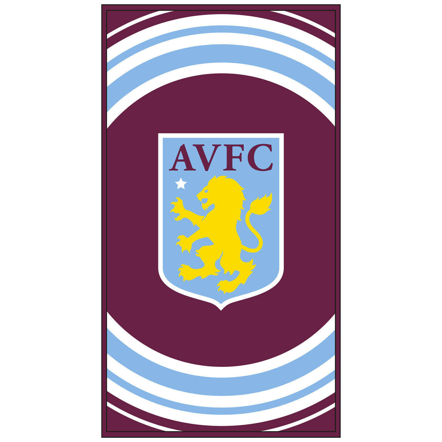 Aston Villa FC Pulse Bath Towel