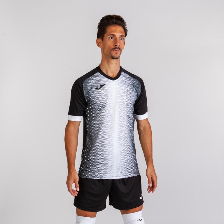 Camiseta manga corta Hombre Joma Supernova negro blanco 2/5