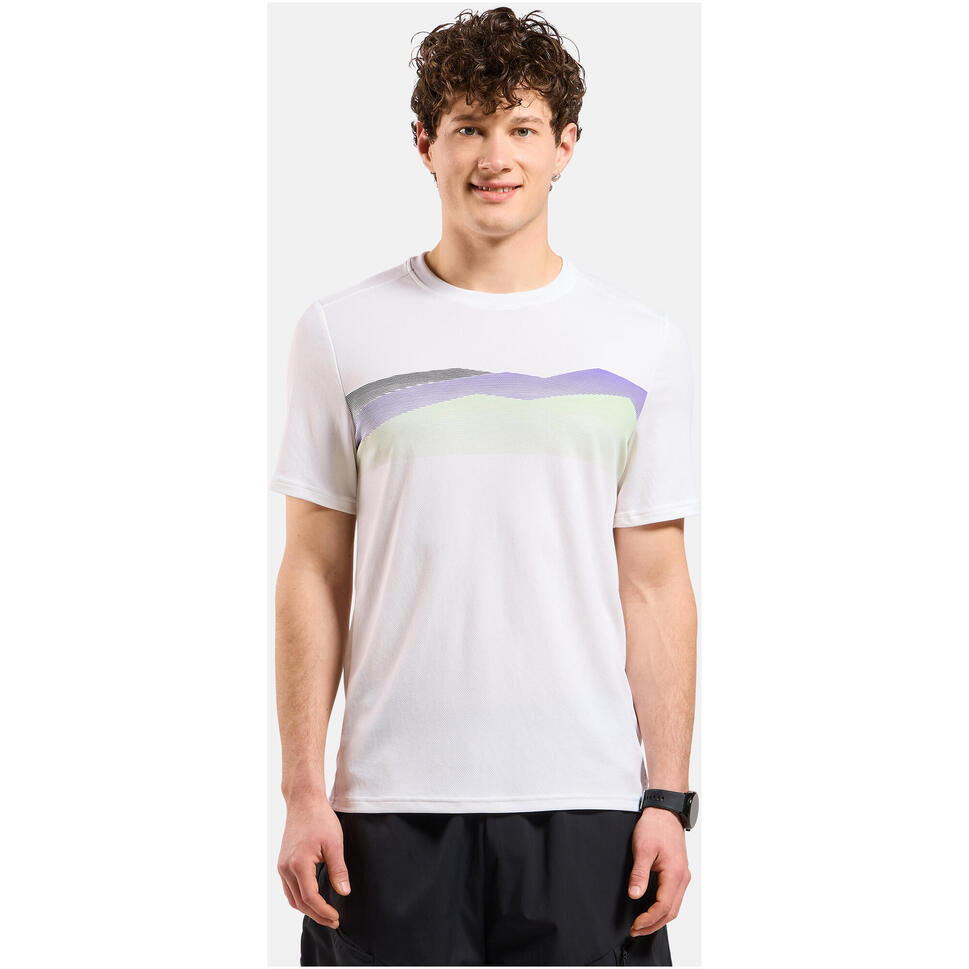 Koszulka męska z krótkim rękawem Odlo F-DRY RIDGELINE T-shirt