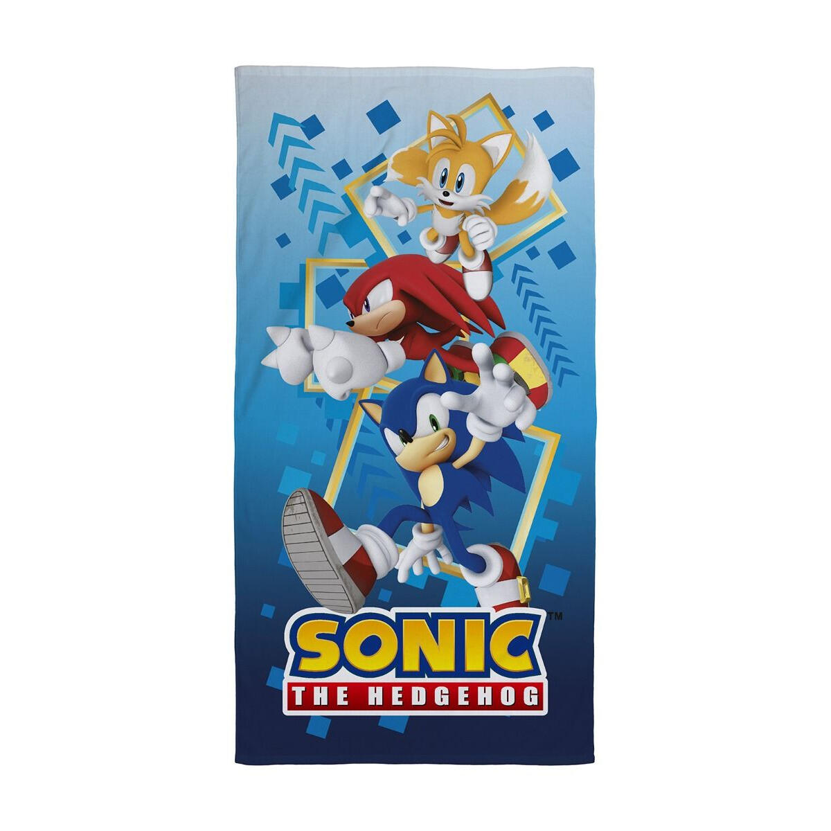 Sonic The Hedgehog Bounce Cotton Beach Towel