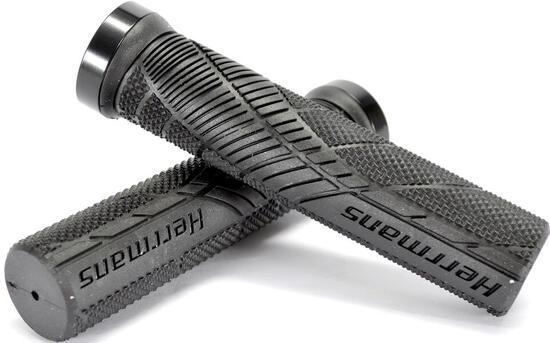 Herrmans verarbeitet Haifischschloss 130 mm schwarz