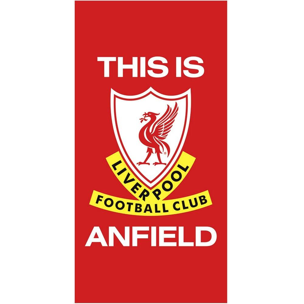 Liverpool FC This Is Anfield Beach Towel