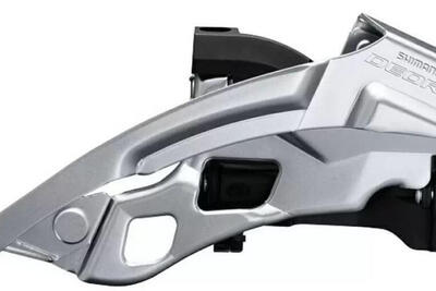 Shimano deore fc-t6000 3x10-speed voorderailleur zwart