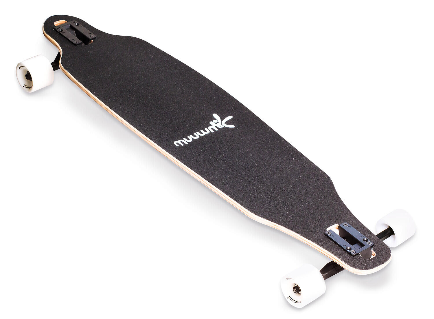 muuwmi Longboard - ABEC 7 Ball Bearings, Beach Design, for Kids and Adults 3/9
