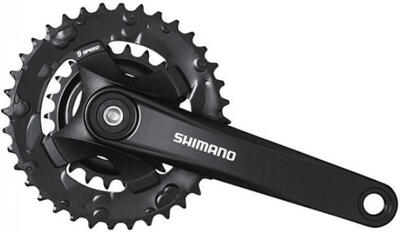 Shimano altus fc-m101 crankstel 2x9 versnellingen met 175mm crankarm
