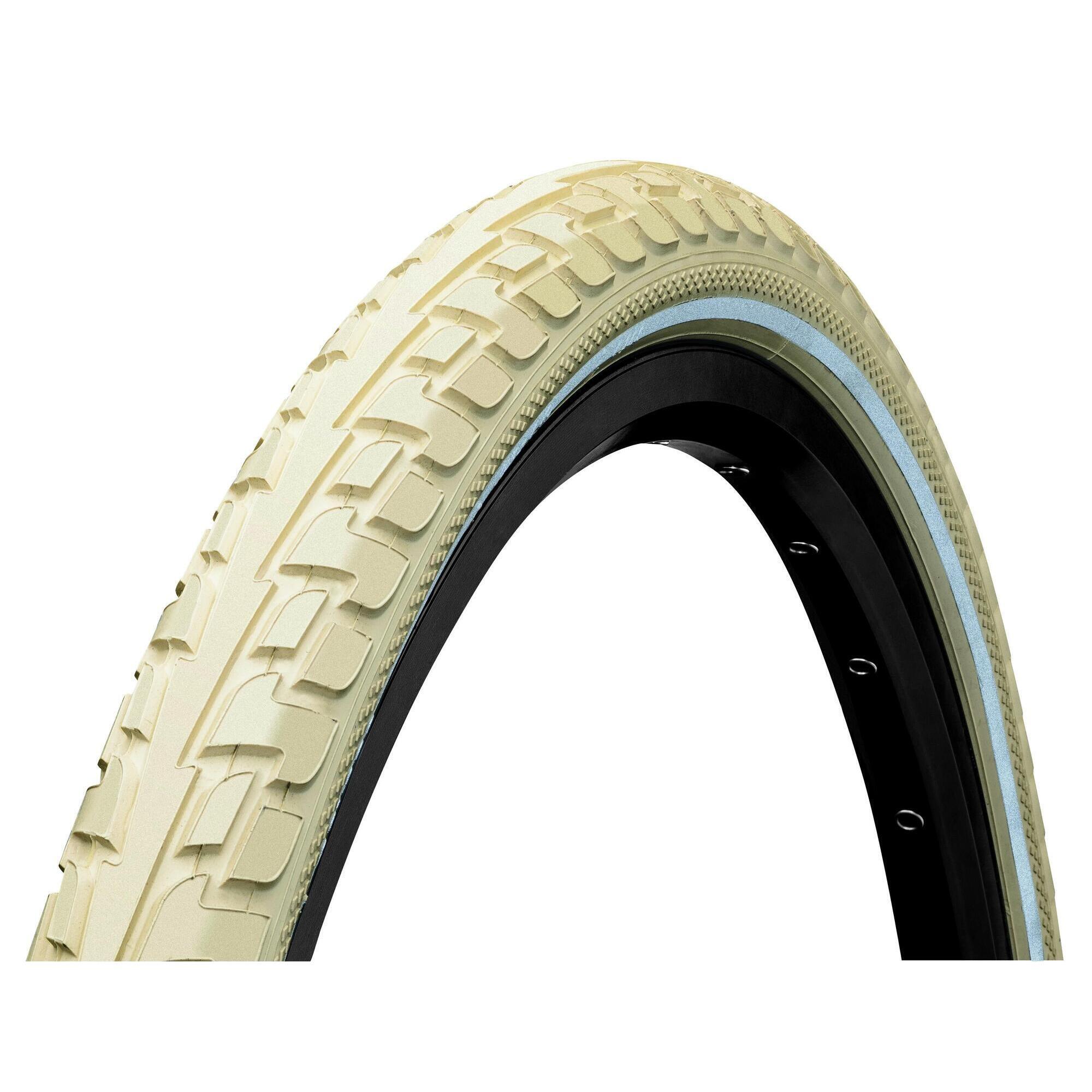 Opona Ride Tour 28 X 1.40"  / 37-622 - Kremowa Z Odblaskami