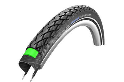 Schwalbe marathon greenguard 28 x 1.25 (32-622) buitenband met reflectie