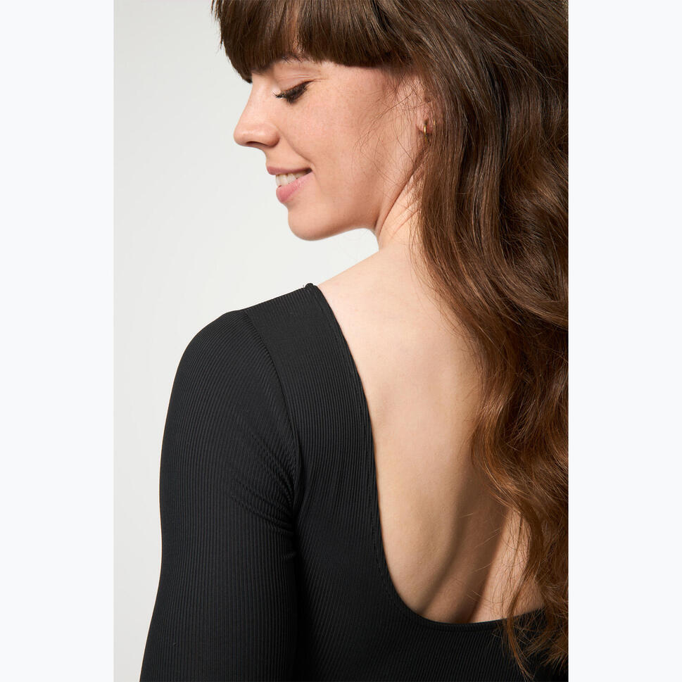 Body treningowe damskie Girlfriend Collective Ava Scoop Back