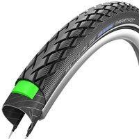 Schwalbe marathon greenguard buitenband 28 x 1.65 zw met reflectie