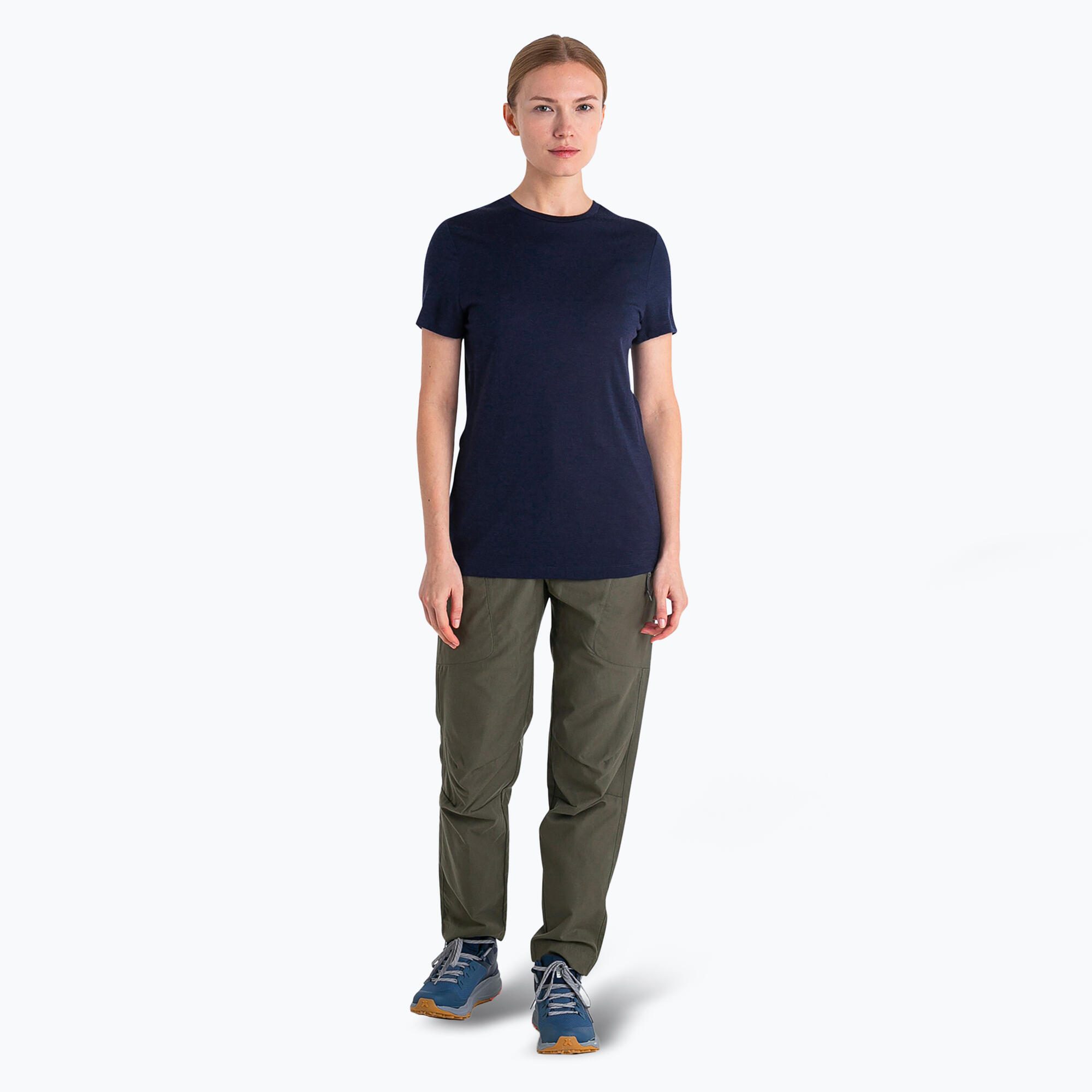Camiseta de trekking para mujer icebreaker Merino 150 Tech Lite III 2/7