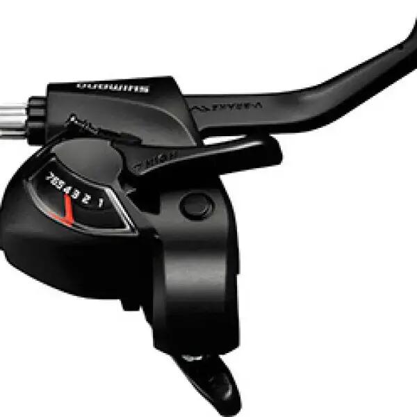 Shimano ST-EF41 7-Speed Right Shift and Brake Lever Black