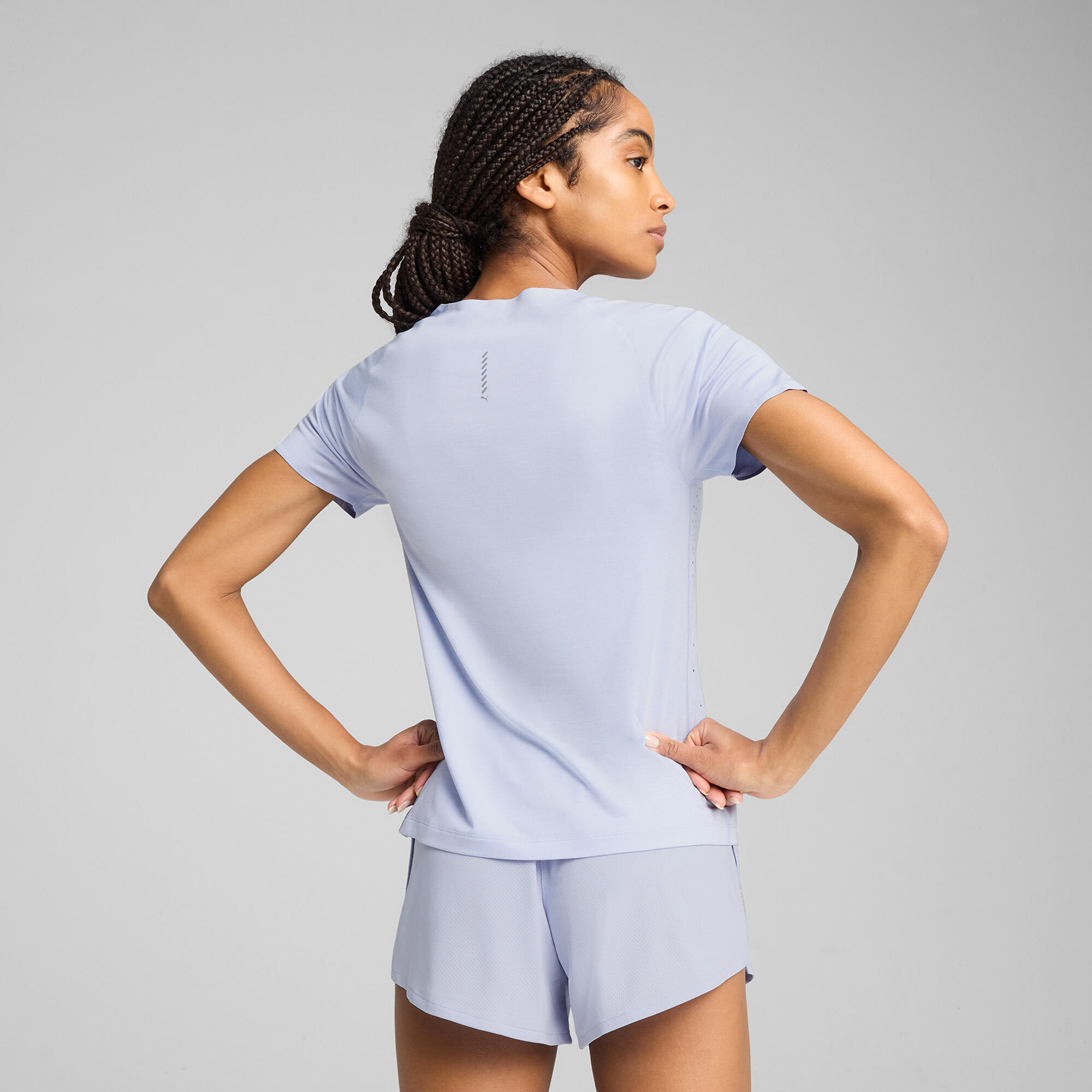 Camiseta de corrida feminina PUMA Runspun Tee cool 3/5