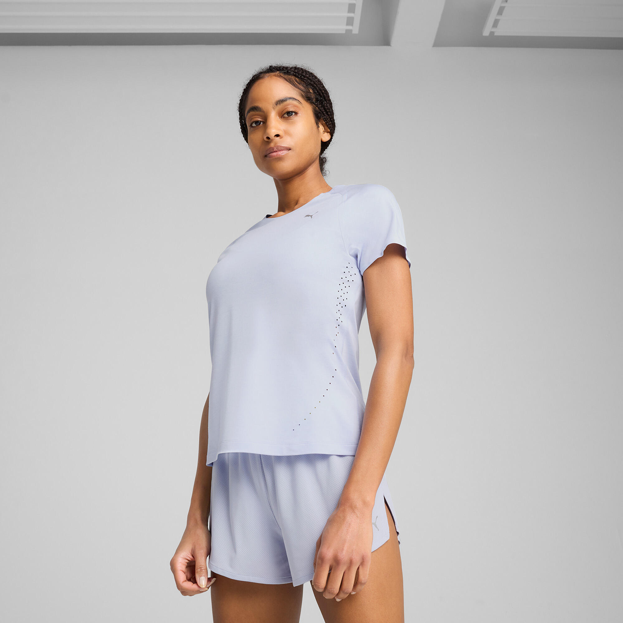 Camiseta de corrida feminina PUMA Runspun Tee cool 2/5