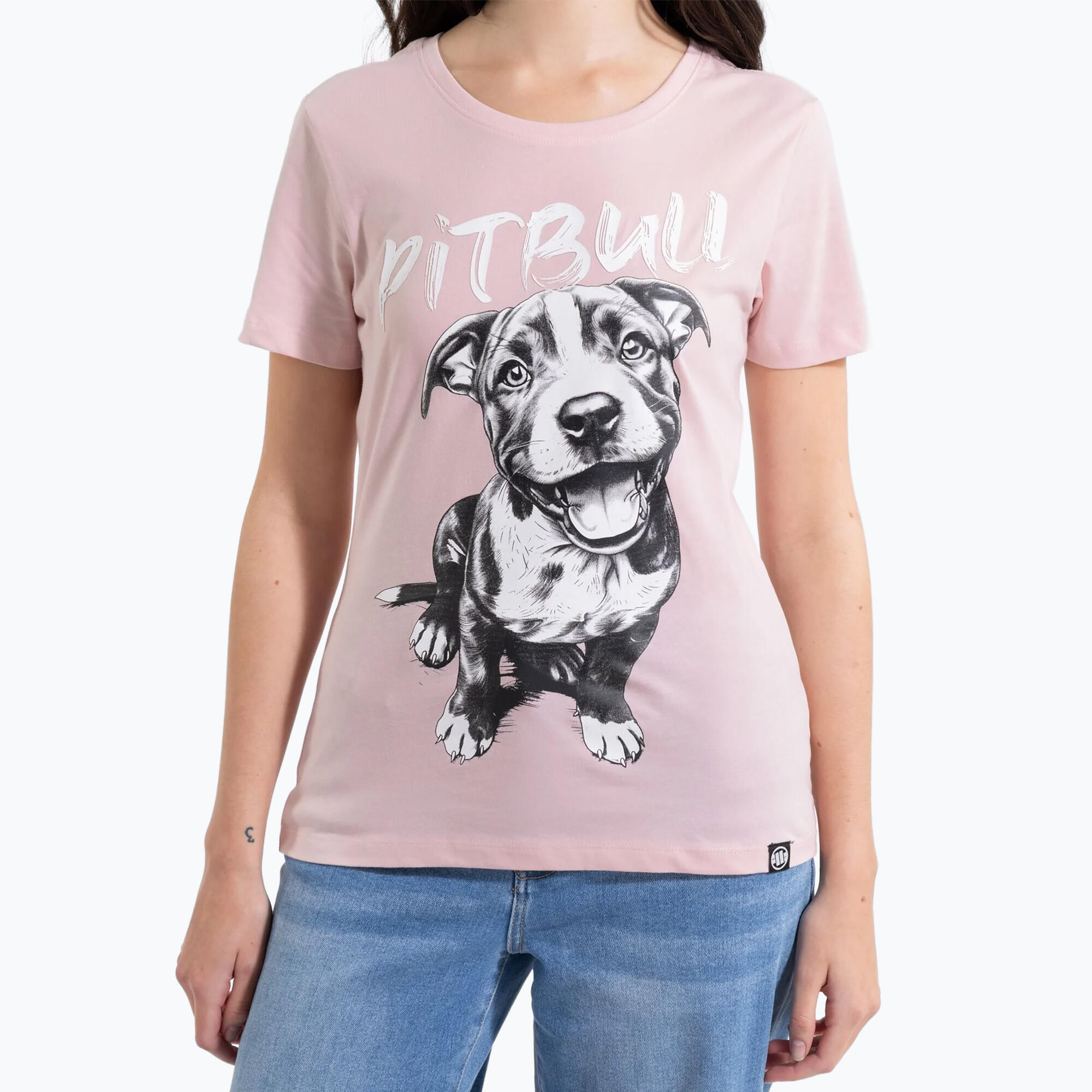 T-shirt femme Pitbull Puppy 2 3/5