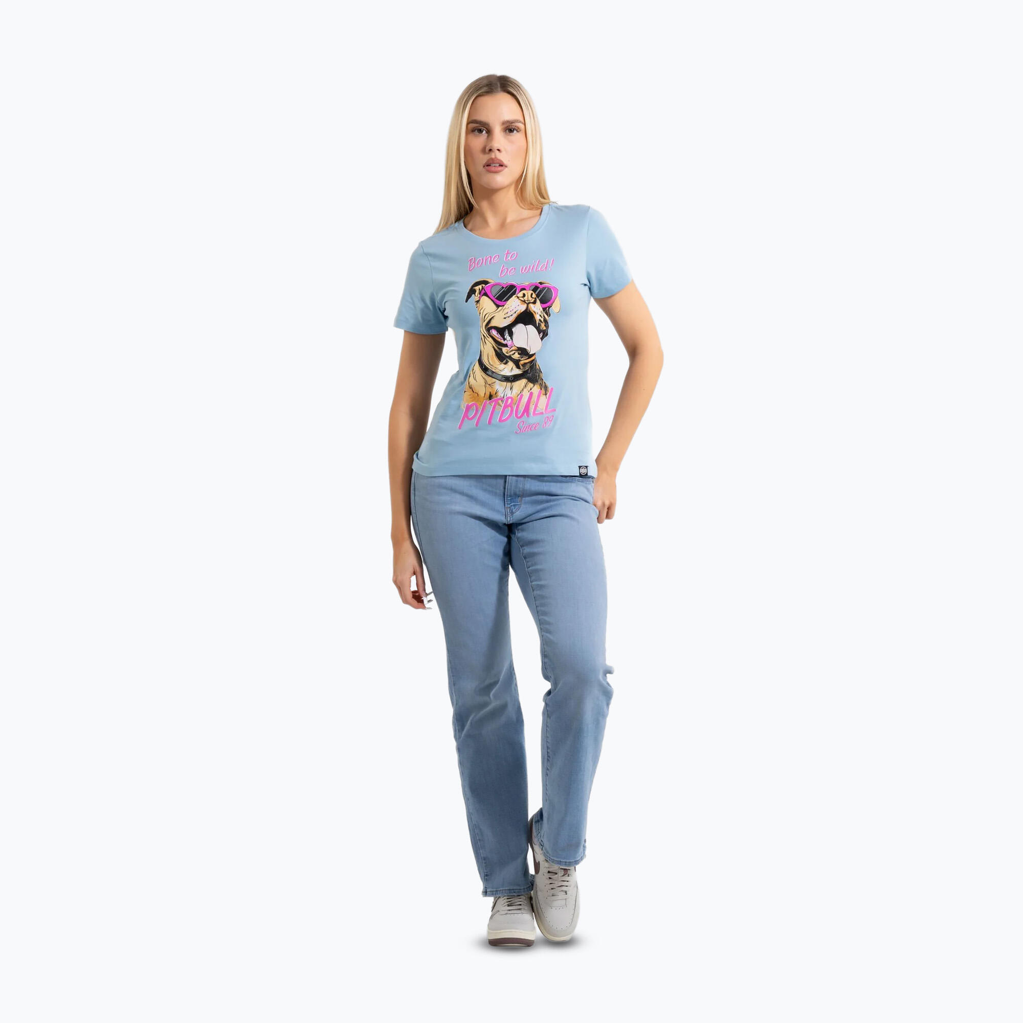 Koszulka damska Pitbull Synglasses Dog