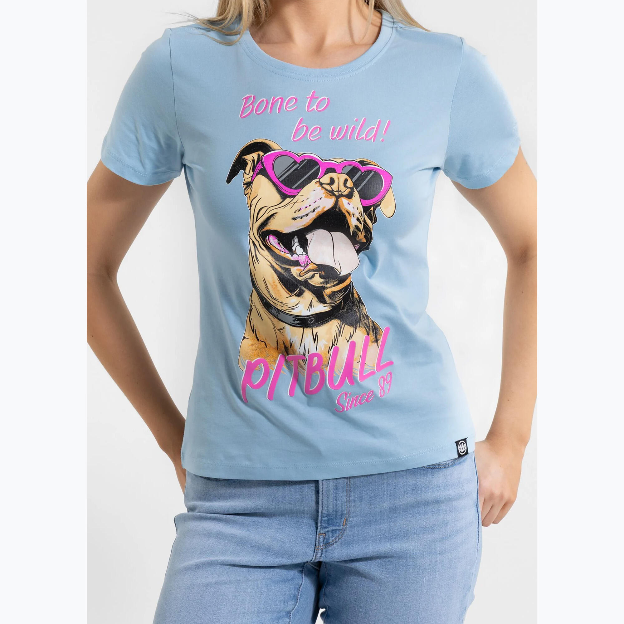 T-shirt femme Pitbull Synglasses Dog 3/5