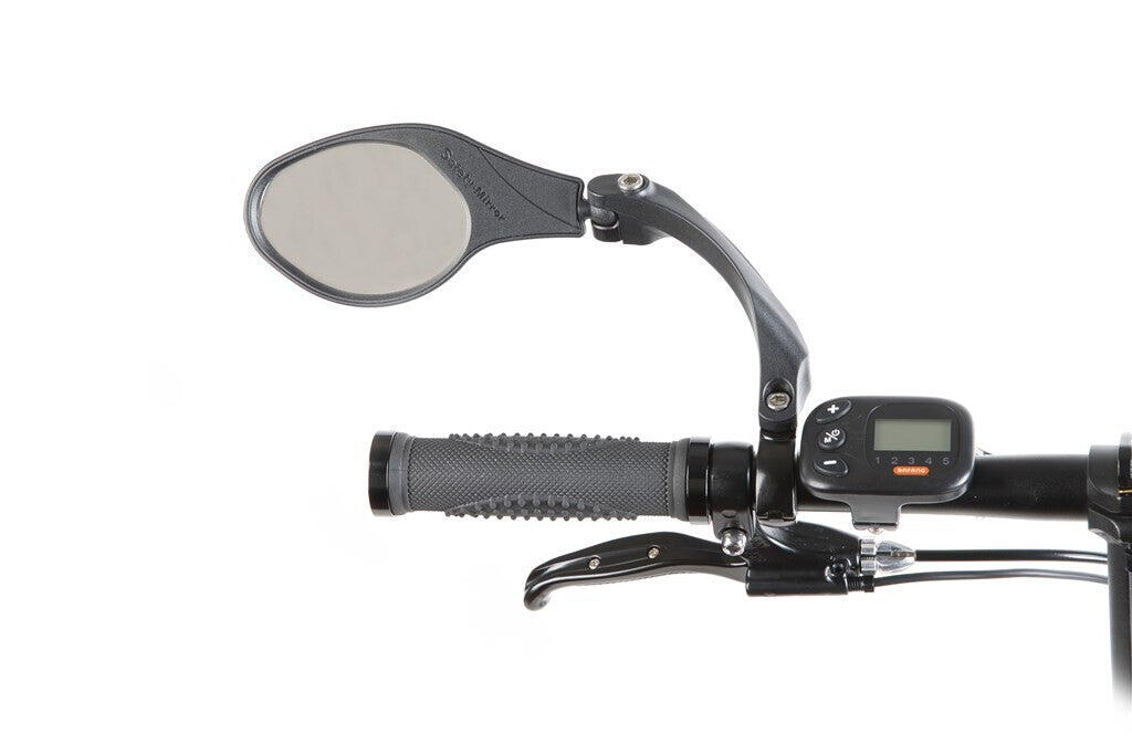 Mirage Lenkerspiegel 9 cm links schwarz für Fahrräder 4/4