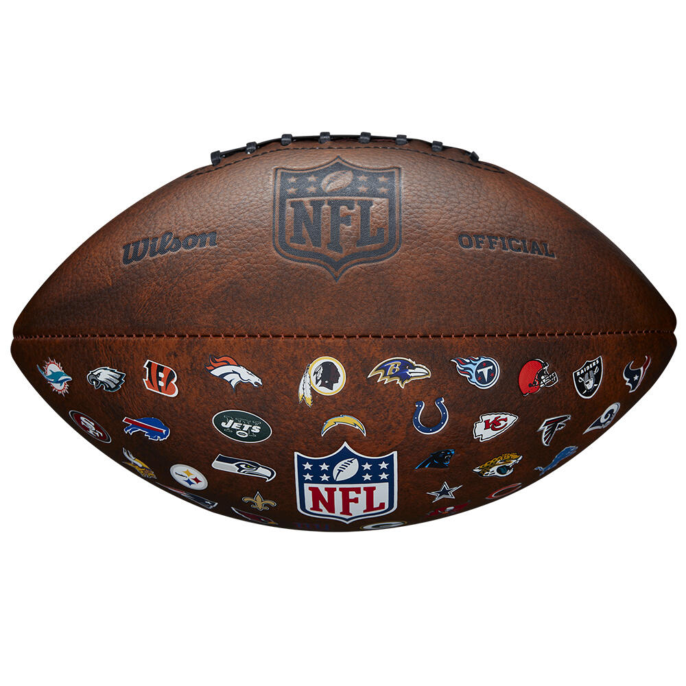 Ballon de Football Américain Wilson THROWBACK 32 Team Logo 2/5