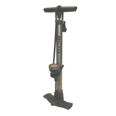 Beto Dualhead Fußpumpe mit Manometer - Ideal für alle Ventile