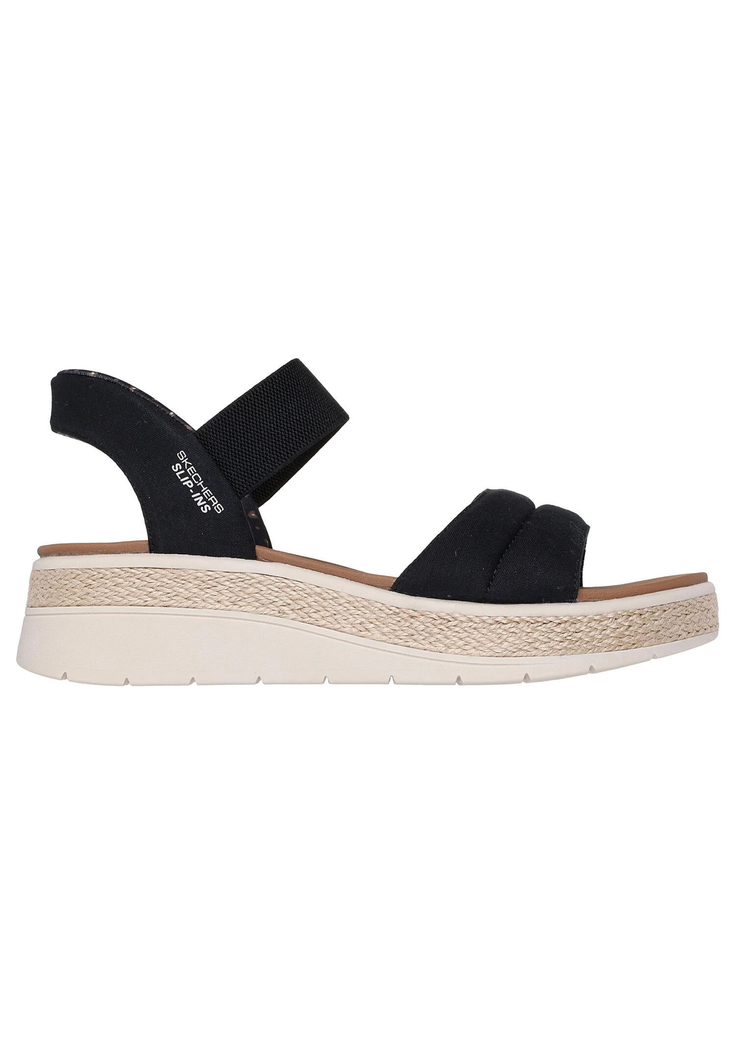 SandÁlias Rasas Mulher Skechers  Preto 7/7