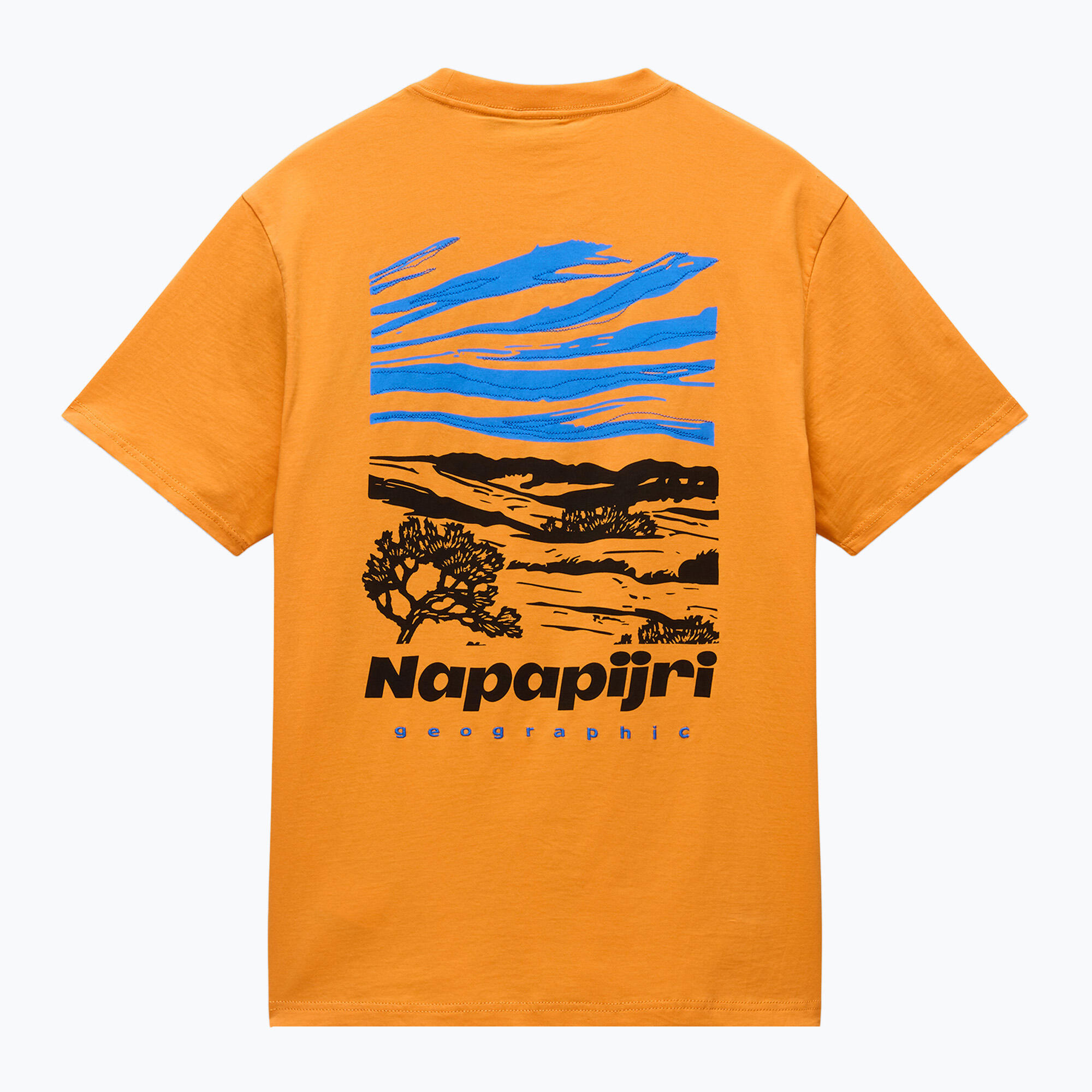 T-shirt homme Napapijri S-Vignonil dos abricot A70 5/5