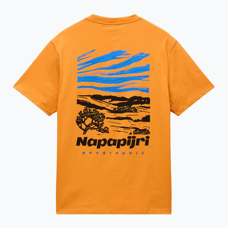 Tricou bărbați Napapijri S-Vignonil Back apricot A70