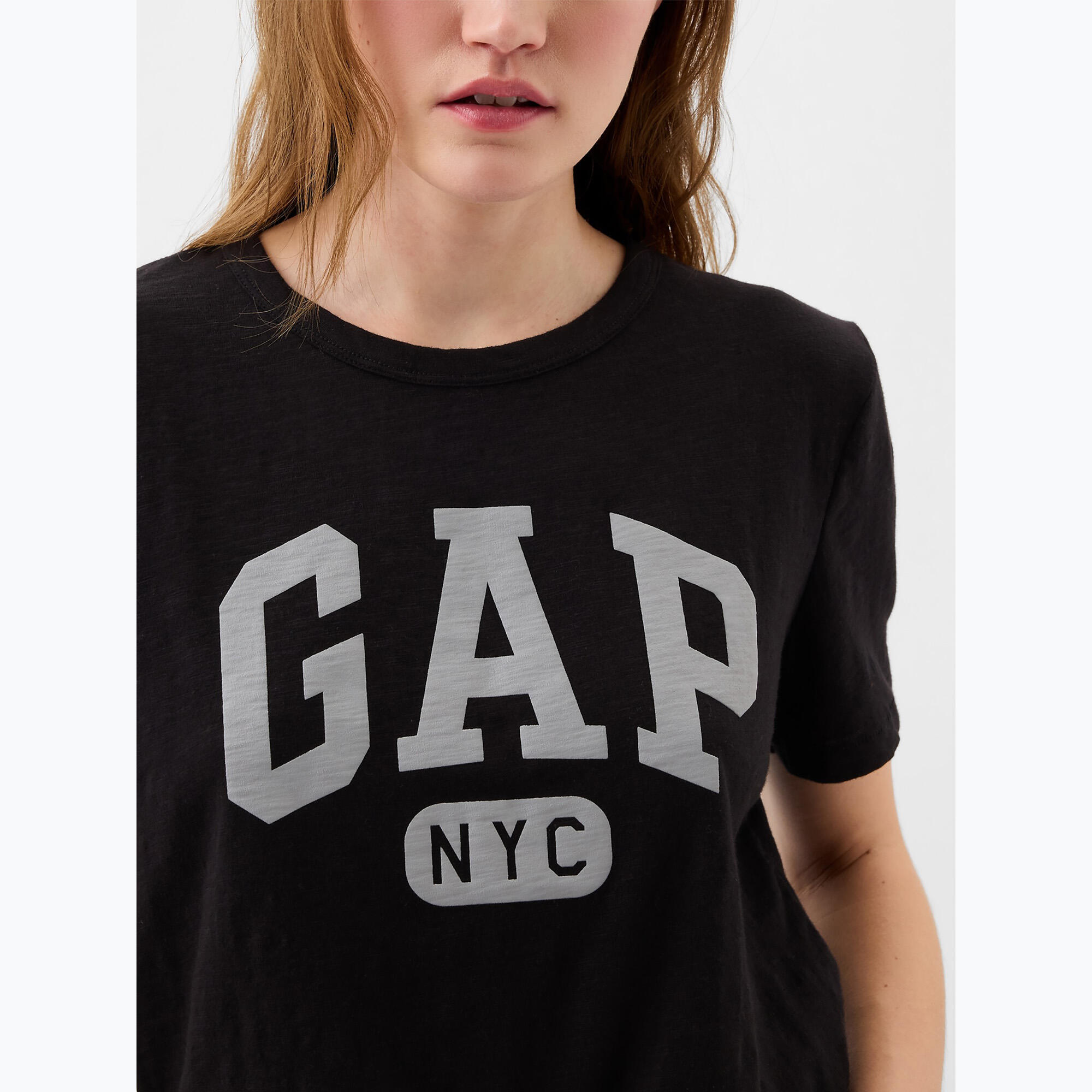 T-shirt femme GAP Logo Slub Tee 3/5