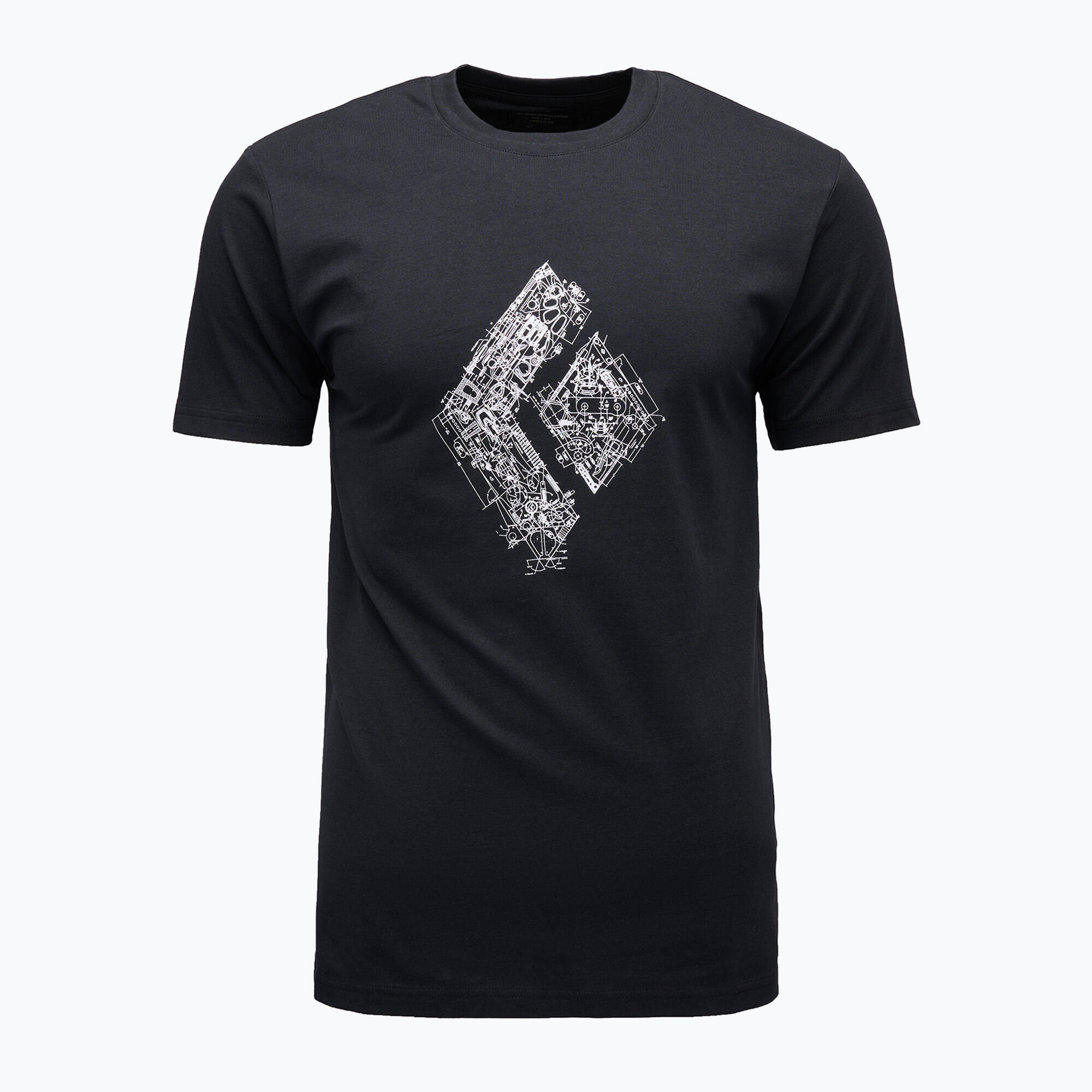 Koszulka bawełniana męska Black Diamond Engineered Diamond SS Tee 4/5