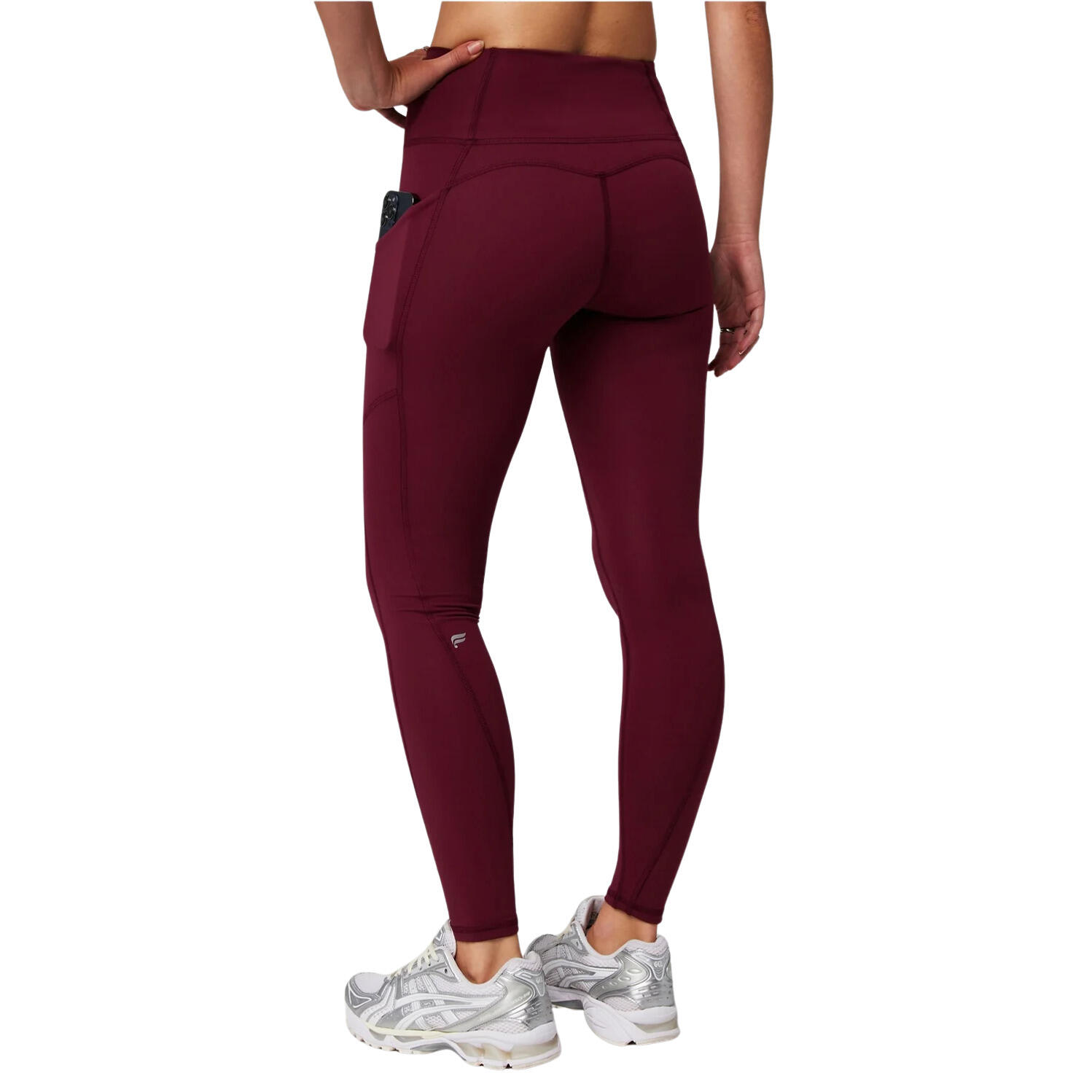 Fabletics - Legging Femme Fabletics Oasis - Legging - Marron|rouge|violet - Decathlon