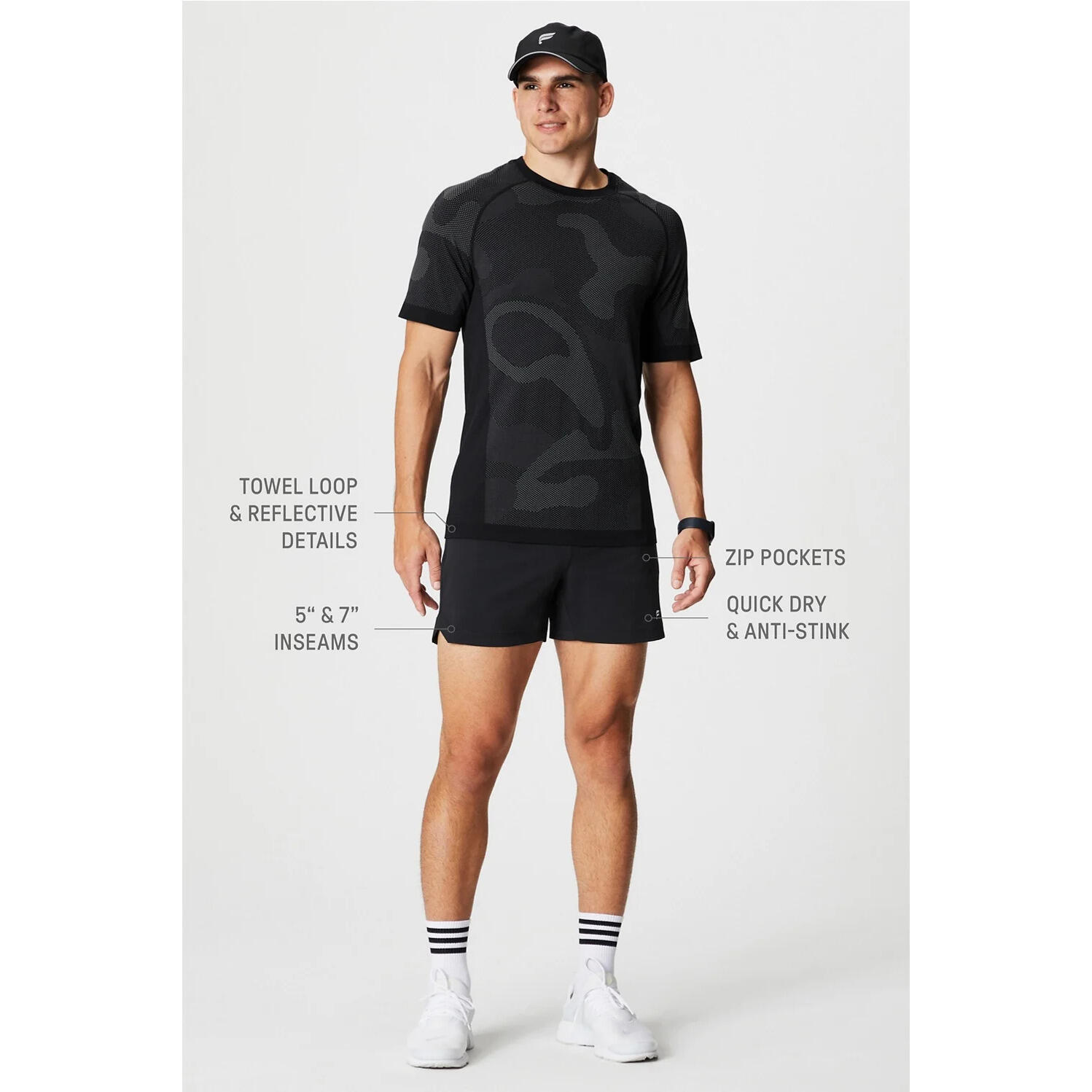 Short Fabletics The One 5" 4/7