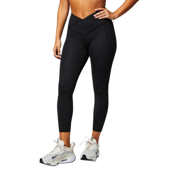 Hoch geschnittene 7/8 Leggings für Damen mit Querriemen Fabletics Oasis