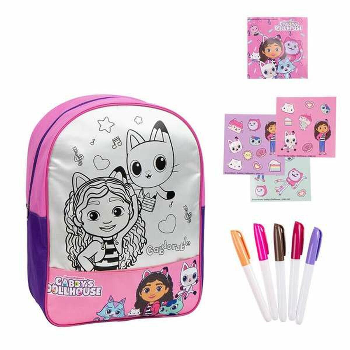 Kinderrucksack Gabby's Dollhouse Rosa 2/5