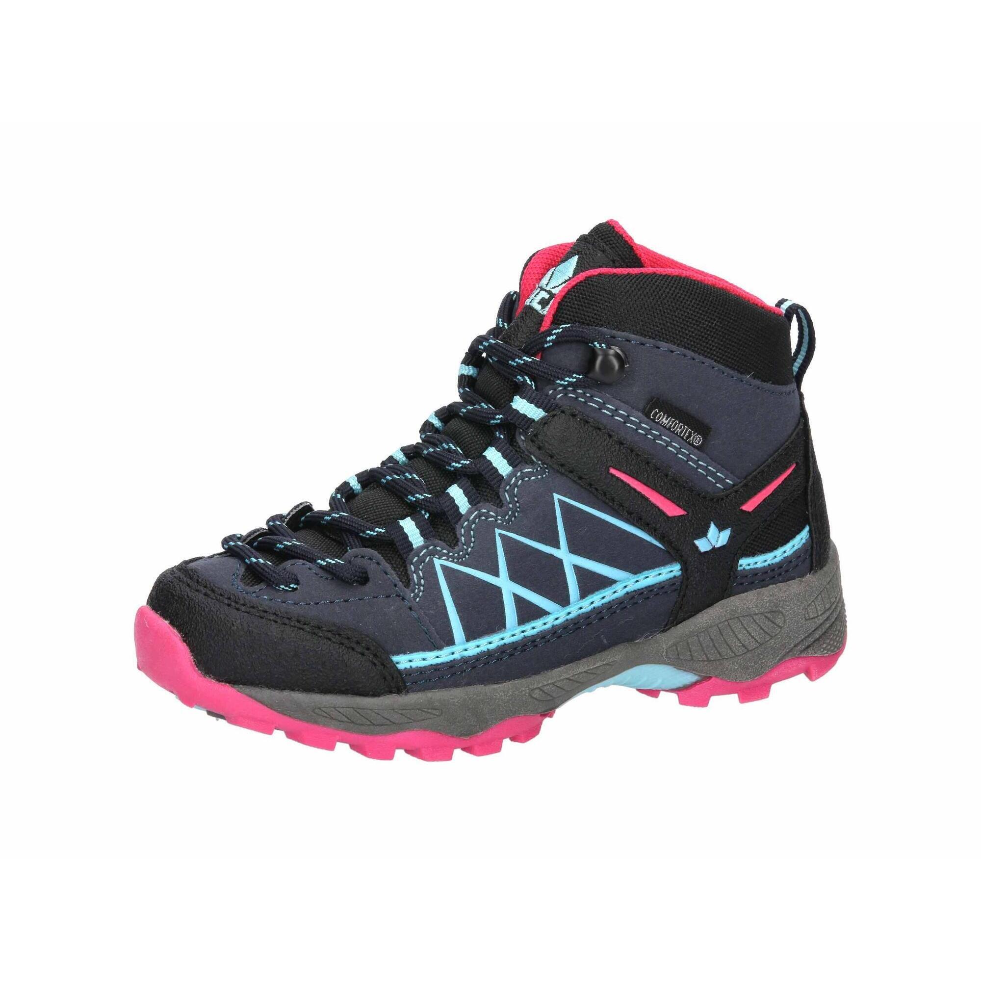 Lico - Chaussure De Marche Imperméable Et Respirant Laçage Filles Lico Griffin High - Chaussures De Sport - Bleu - Decathlon