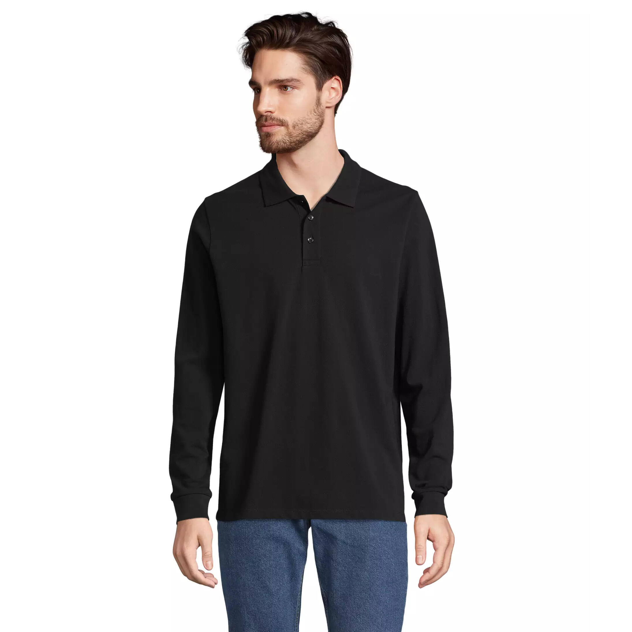 SOL'S Long sleeve polo shirt Sol's Prime