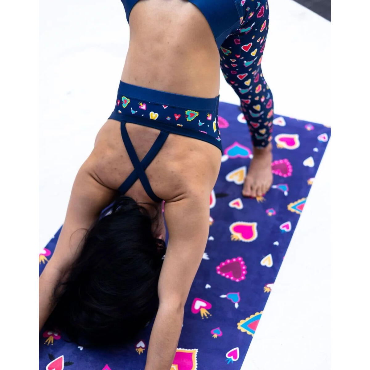 Brassière femme Les Poulettes Fitness Cœur 3/3