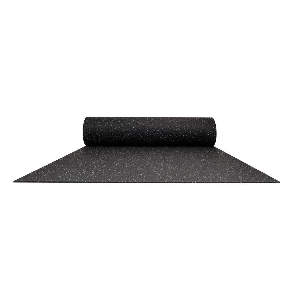 Sportvloer *Standaard* - Rol van 12,5 m2 - Dikte 10 mm - Zwart / Grijs 1/4