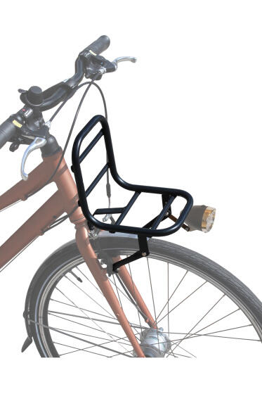 Portador Delantero V-Brake para Bicicletas de 20 a 28 Pulgadas - Acero Negro 4/5