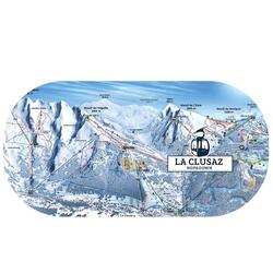 Masques Protège Masque Plan des pistes La Clusaz