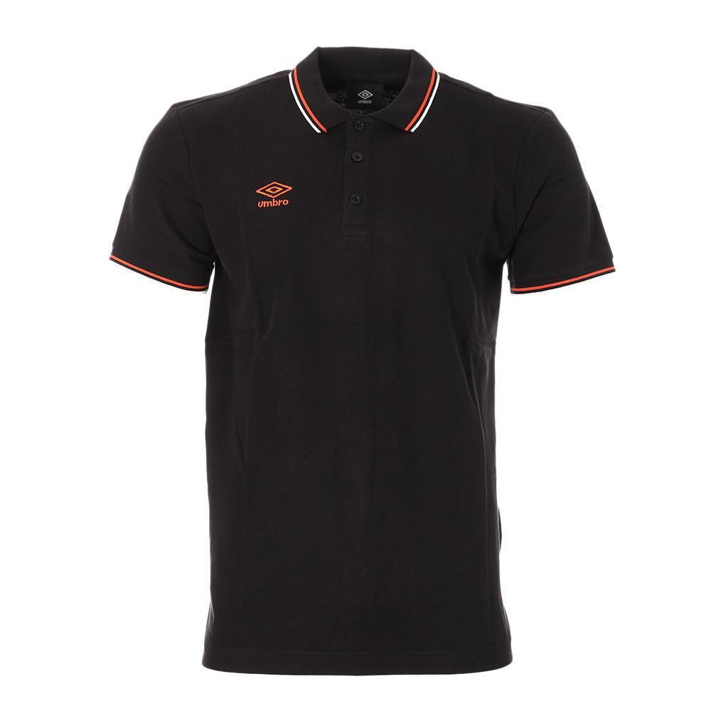 Umbro Men's Black/Red Polo Shirt 806450
