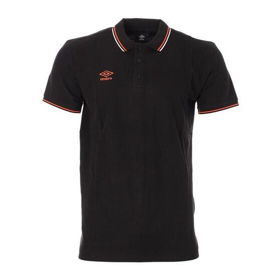 Polo Noir/Rouge Homme Umbro 806450